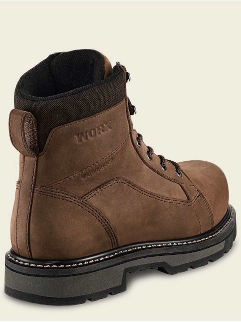 Waterproof Worx Women’s Brown Work Boot #5919 | Size 8.5